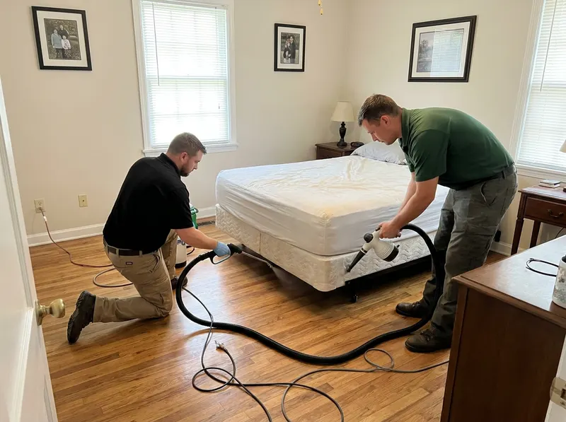 Bed Bug Thermal and Contact Removals in Greenville, SC