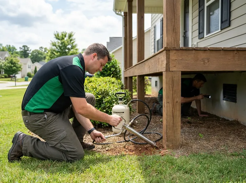 Targeted Termite Defense in Greenville, SC